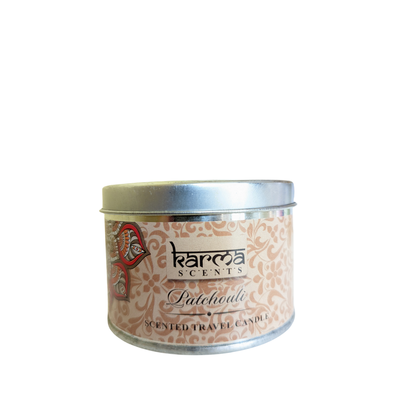 karma candle scented patchouli