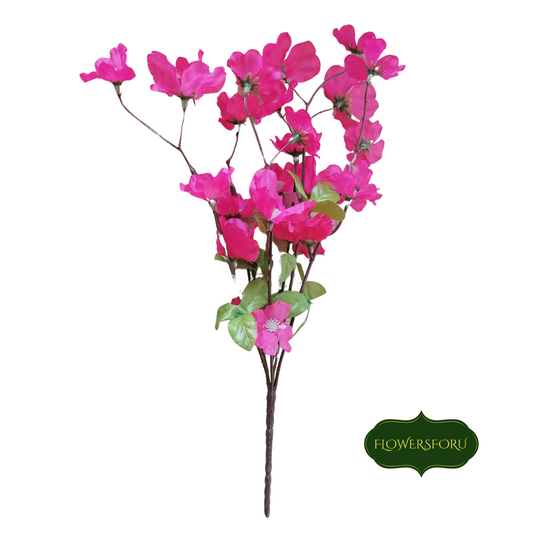 Cherry Blossom Bush 39cm Pink