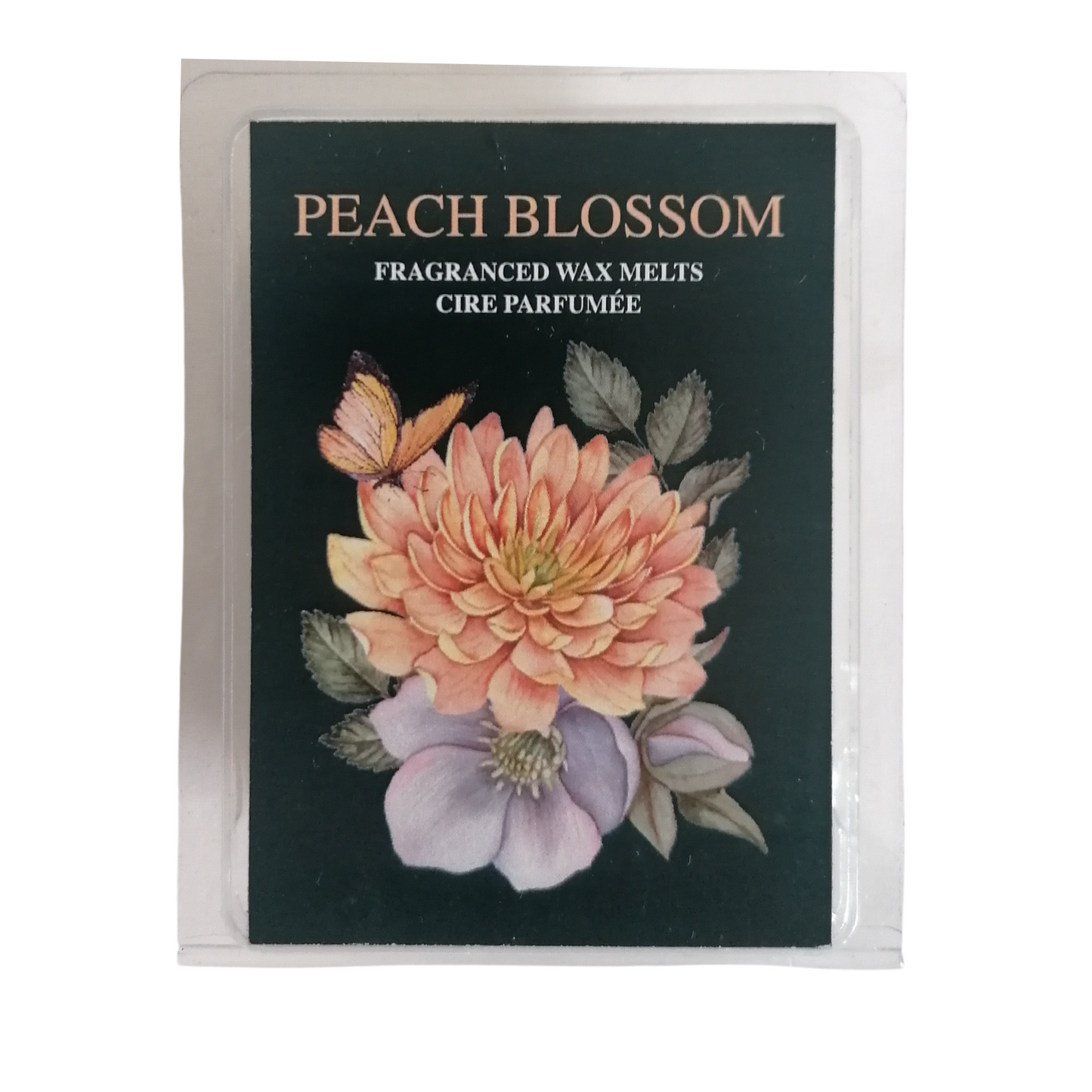 6 wax melts peach blossom