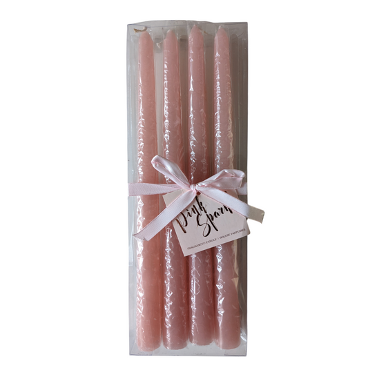 candles stick dinner pink elegant