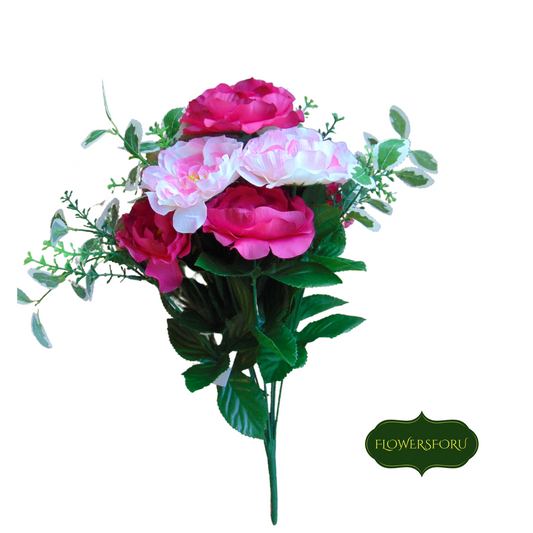 rose bouquet pink 45cm 